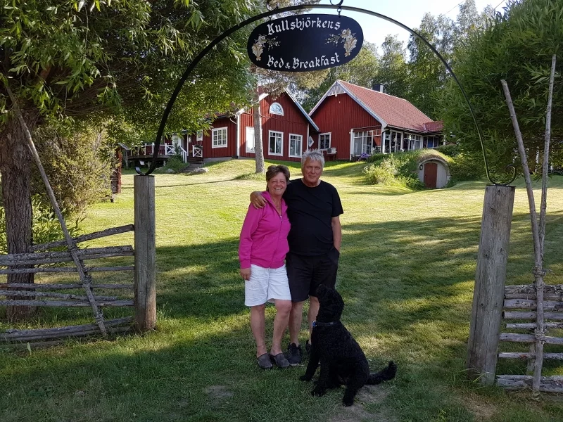 Lena och Stig – värdar på Kullsbjörken B&B